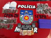 Suspeito de tráfico de drogas é preso com quase 3 kg de maconha em Messias