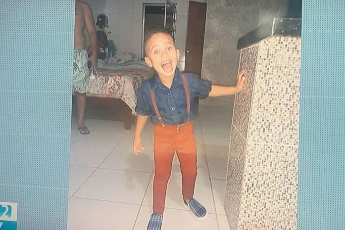 Criança de seis anos que morreu no acidente