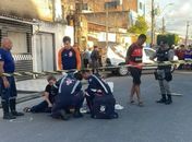 Homem é morto a tiros enquanto aguardava atendimento em barbearia, na parte alta de Maceió