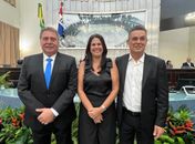Prefeito de Branquinha prestigia posse do deputado estadual Remi Calheiros