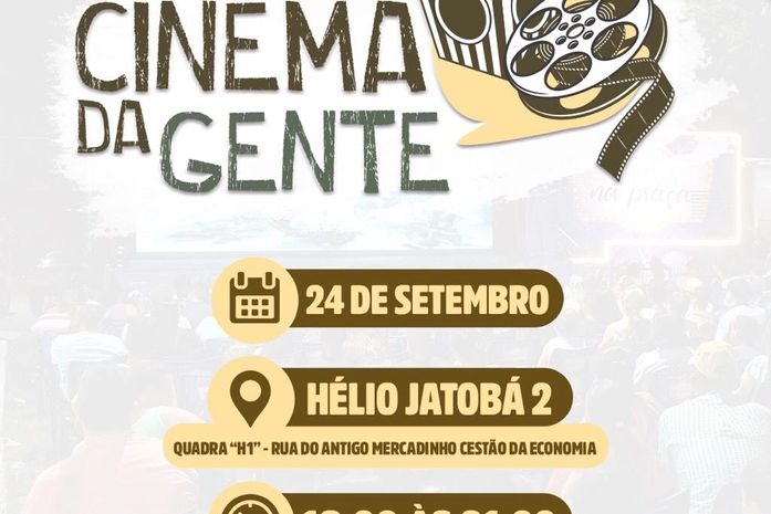 “Cinema da Gente” chega ao Hélio lI nesta sexta, 24