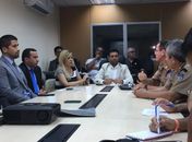 Coletiva aborda morte de militar