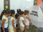 Projeto "Eleitor Mirim" estimula votação em escola de Santana do Mundaú