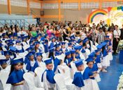 Mais de 200 alunos participam da Formatura do ABC da Rede Municipal em noite marcada por emoção e celebração, em Traipu