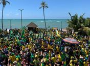 

Pelo menos 15 capitais registram atos pró-Bolsonaro; MBR estima 40 mil pessoas em Maceió