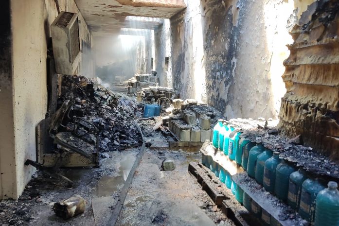 Incêndio no Presídio