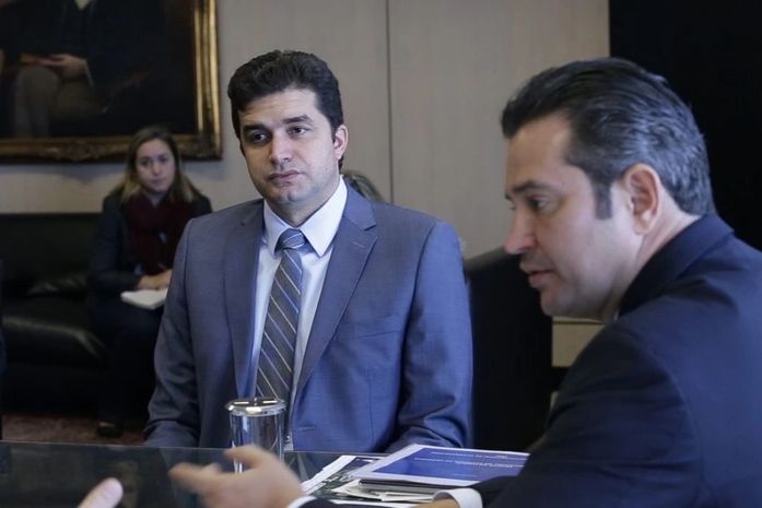 Rui Palmeira e Maurício Quintella