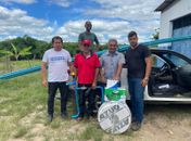 Prefeitura de Branquinha e CODEVASF instalam kits de irrigação por gotejamento