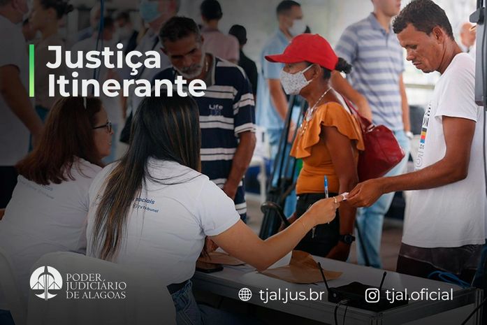 Justiça Itinerante leva serviços gratuitos à população de Rio Largo nesta sexta-feira (18)