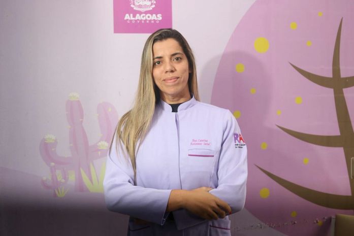 Assistente social do Hospital Dr. Ib Gatto orienta sobre como identificar sinais de violência e buscar ajuda