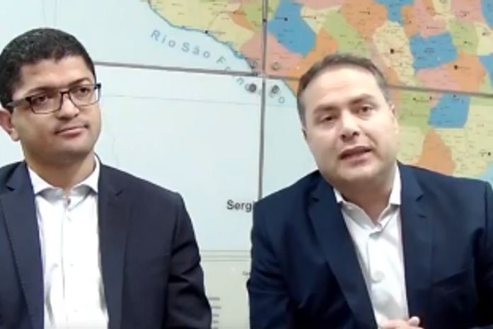 Fabrício Marques e Renan Filho