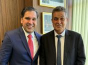Prefeito reeleito de Branquinha, Neno Freitas 
finaliza produtiva agenda em Brasília