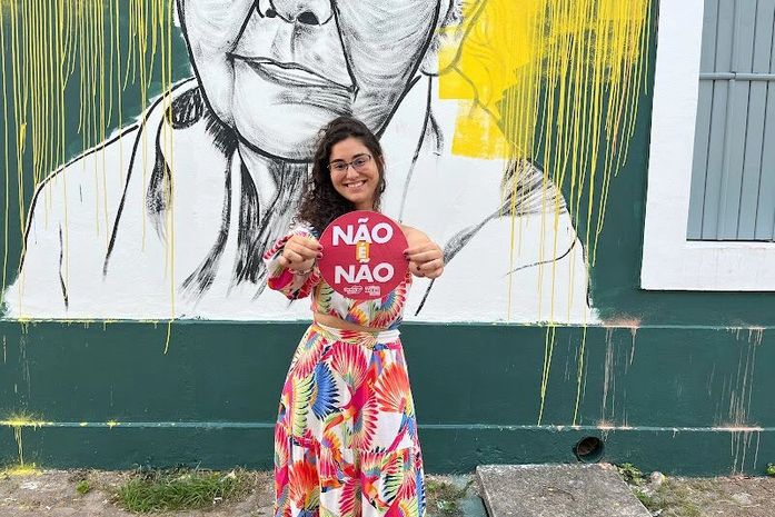 NÃO É NÃO!: Teca Nelma lança campanha nas redes para registrar casos de assédio no carnaval