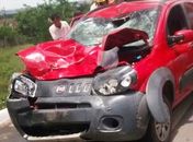 Idoso morre em colisão envolvendo carro de passeio na BR-104