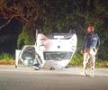 Suspeito de assaltos em Pilar é preso após perseguição, troca de tiros e colisão com árvore