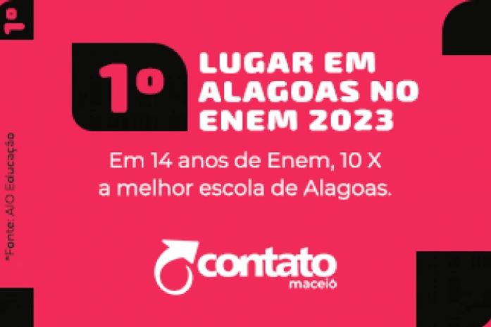 Colégio Contato Maceió comemora mais uma conquista no ENEM