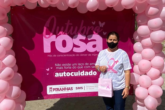 Prefeitura de Piranhas realiza mutirão de exames preventivos contra o câncer de mama 

