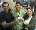 Com apoio da Selaj, atleta conquista prata no Brasileiro Sub-15 e vaga no Bolsa Atleta Nacional
