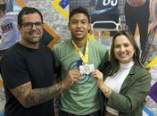 Com apoio da Selaj, atleta conquista prata no Brasileiro Sub-15 e vaga no Bolsa Atleta Nacional
