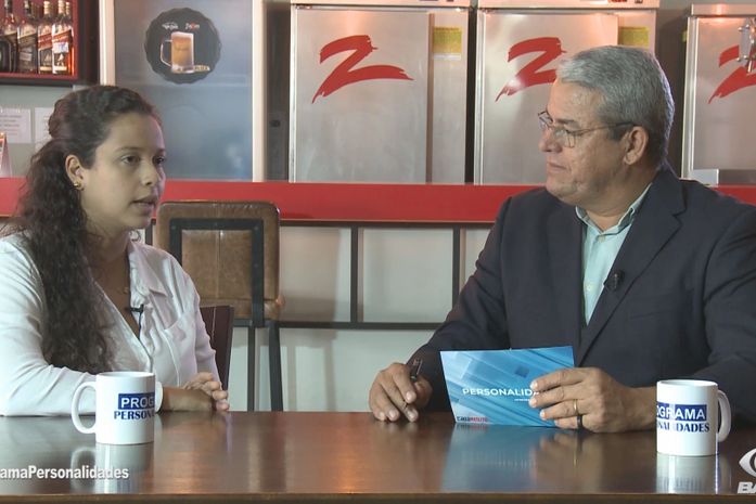 Programa Personalidade entrevista Amanda Laysa, secretária de Saúde de Junqueiro