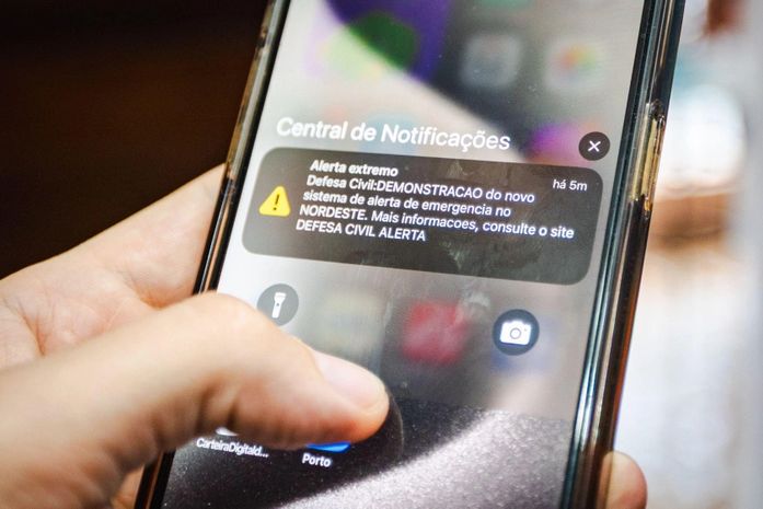 Novo sistema de alerta da Defesa Civil passa a funcionar nesta quarta (18)