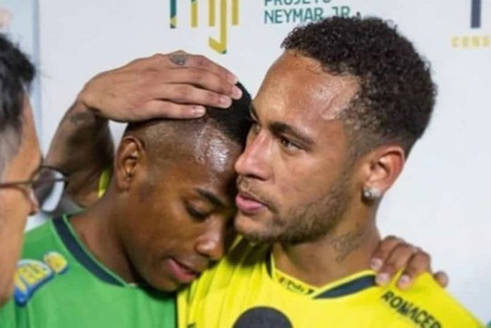 Robinho e Neymar