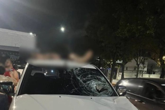 Ciclista morre após ser lançado sobre carro na Avenida Durval de Góes Monteiro