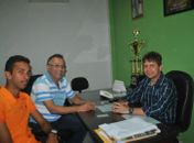 Márcio Marques recebe  visita de presidente do PSC de Salto, São Paulo