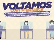AMA volta ao trabalho presencial com Plano de Prevenção e Contingência