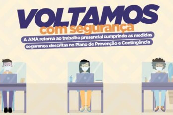 AMA volta ao trabalho presencial com Plano de Prevenção e Contingência