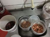 Comida sem higiene