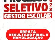 PSS Gestor Escolar: Divulgação do resultado final acontece no dia 17 de novembro
