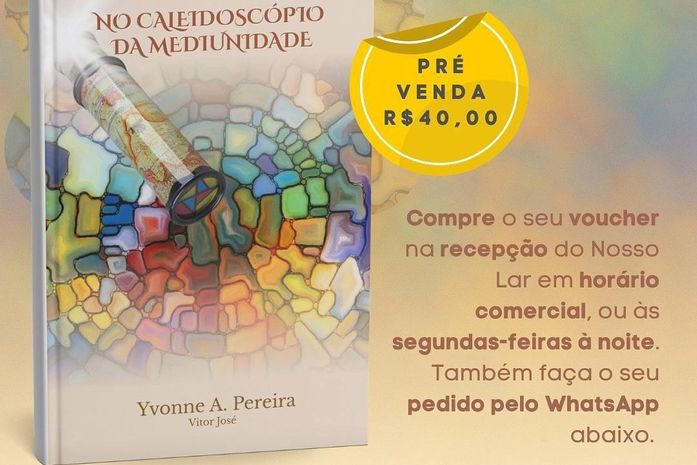 Comunidade Espírita Nosso Lar lança livro “No Caleidoscópio da Mediunidade” no início de dezembro