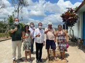 Prefeito Celino Rocha acompanha andamento do Minha Cidade Linda em Anadia