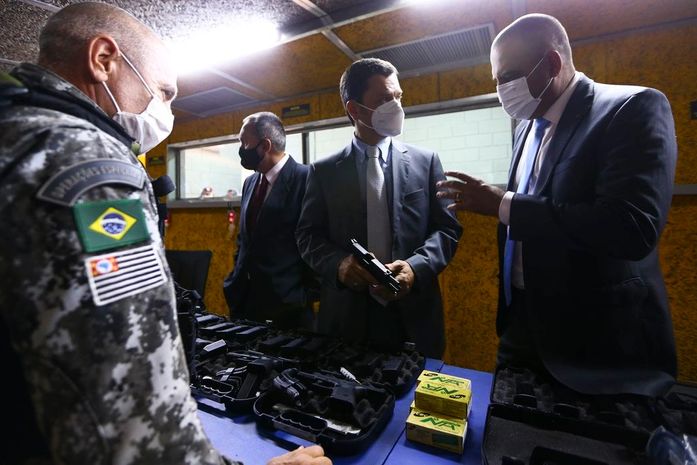 Ministério doa equipamentos de segurança para 23 estados e o DF
