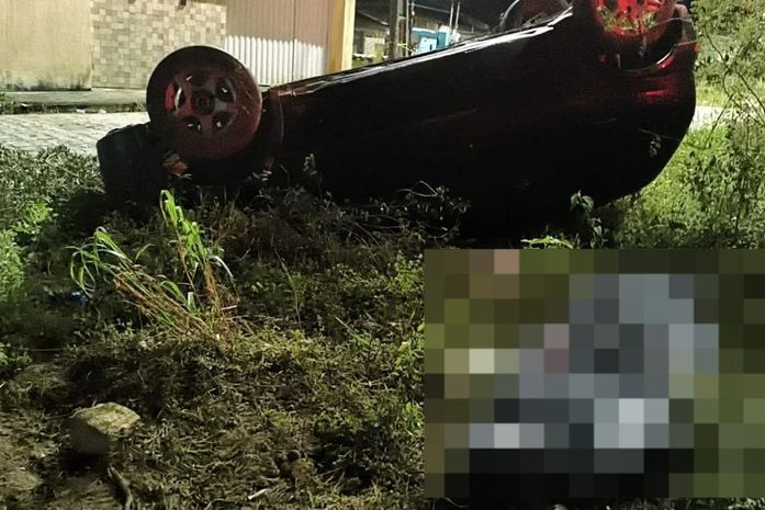 Capotamento deixa um morto e quatro pessoas feridas no Agreste de AL