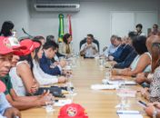 Governador recebe ministra Fernanda Machiaveli para discutir reforma agrária em Alagoas