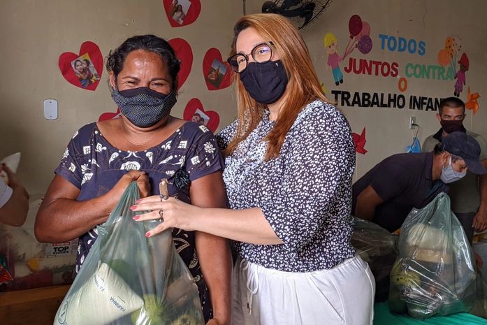 Prefeitura de Lagoa da Canoa inicia distribuição de cestas nutricionais para 400 famílias