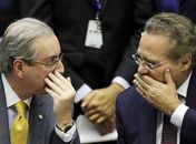 Renan e Cunha numa briga feia com Dilma