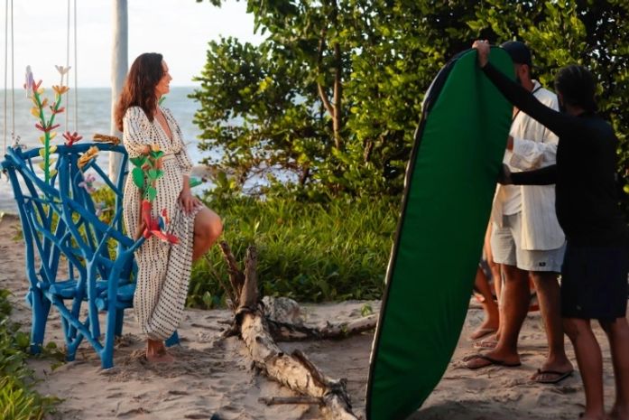 Destino alagoano é escolhido para protagonizar editorial de moda com Luiza Brunet