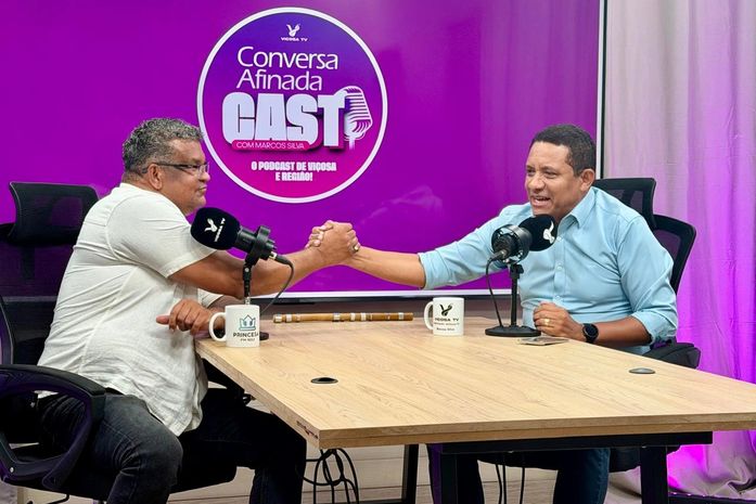 Júlio Cezar reafirma compromisso com Palmeira e Alagoas em entrevista à Viçosa TV Cast