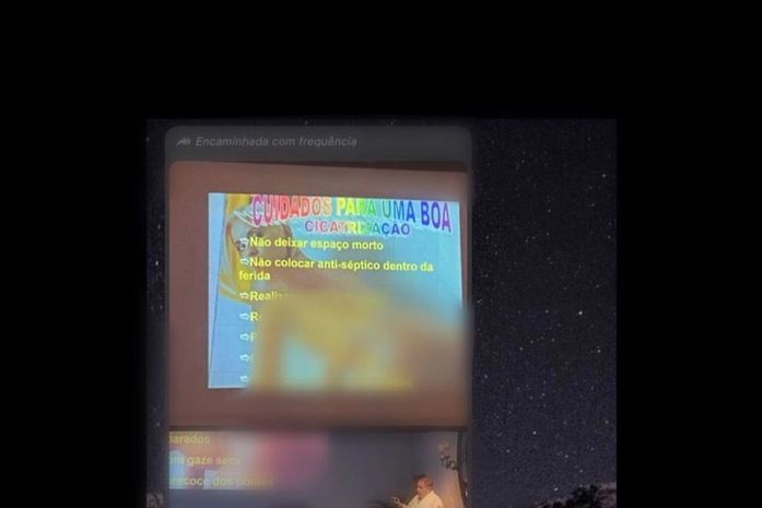 Foto de mulher nua causa indignação