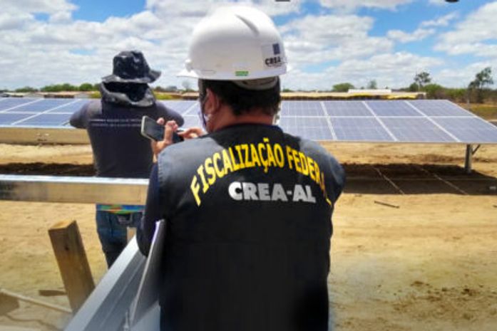 Empresas de instalação de energia solar serão alvos de fiscalização do CREA/AL