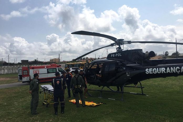 Garota de 17 anos se afoga e é resgata pelos bombeiros após sofrer parada respiratória