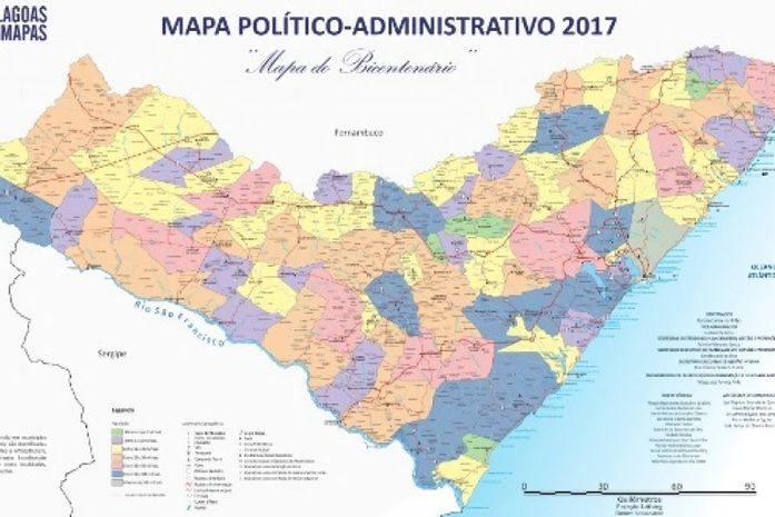 200 anos de AL: Governo do Estado lança Mapa do Bicentenário