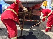 Prefeitura intensifica operação tapa-buraco
