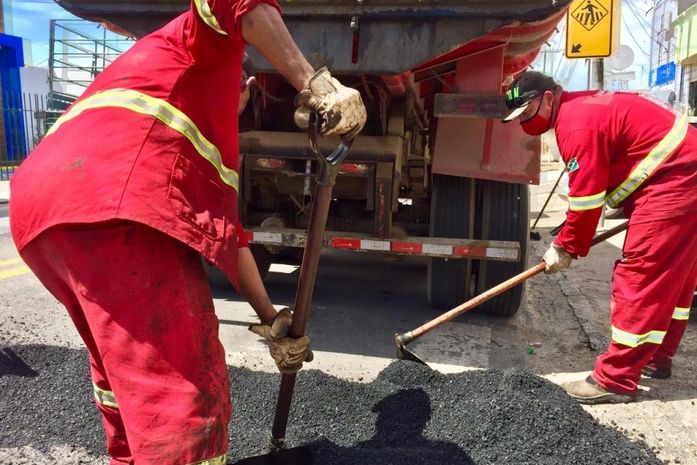 Prefeitura intensifica operação tapa-buraco