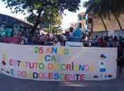 25 anos do ECA foi comemorado com brincadeiras e atividades em Maragogi