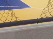 Parque Linear é alvo de suspeita de vandalismo um dia após a inauguração