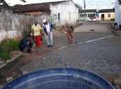 Localidades do município de Anadia recebem manutenção da rede de esgoto